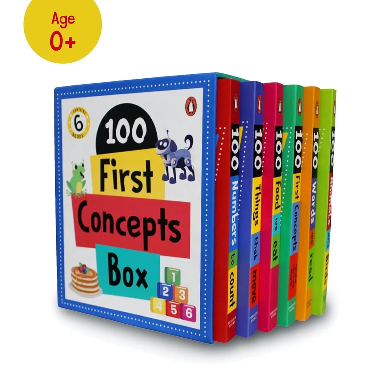 100 First Concepts Box Set (6 Books Box Set)