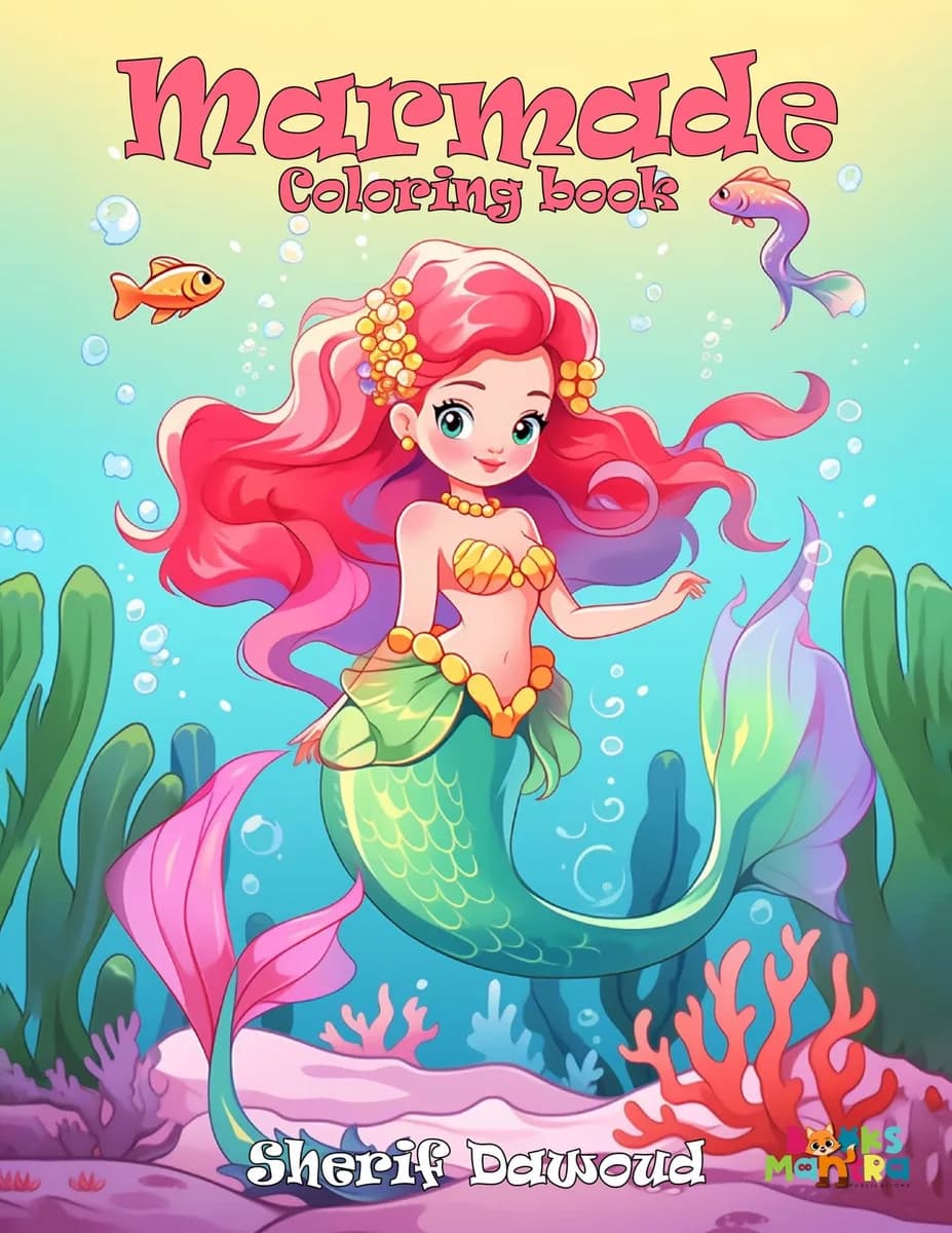 Mermaid Colouring Book