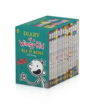 Diary of a Wimpy Kid Box Set - Books 1 - 13 + DIY book