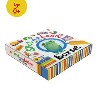 Spot and Learn with Pictures (5 Books Pizza Box)