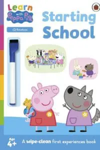 Learn with Peppa: Starting School wipe-clean activity book