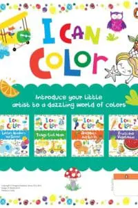 I Can Color Pack (4 Books Pack)
