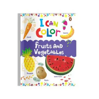 I Can Color: Fruits and Vegetables