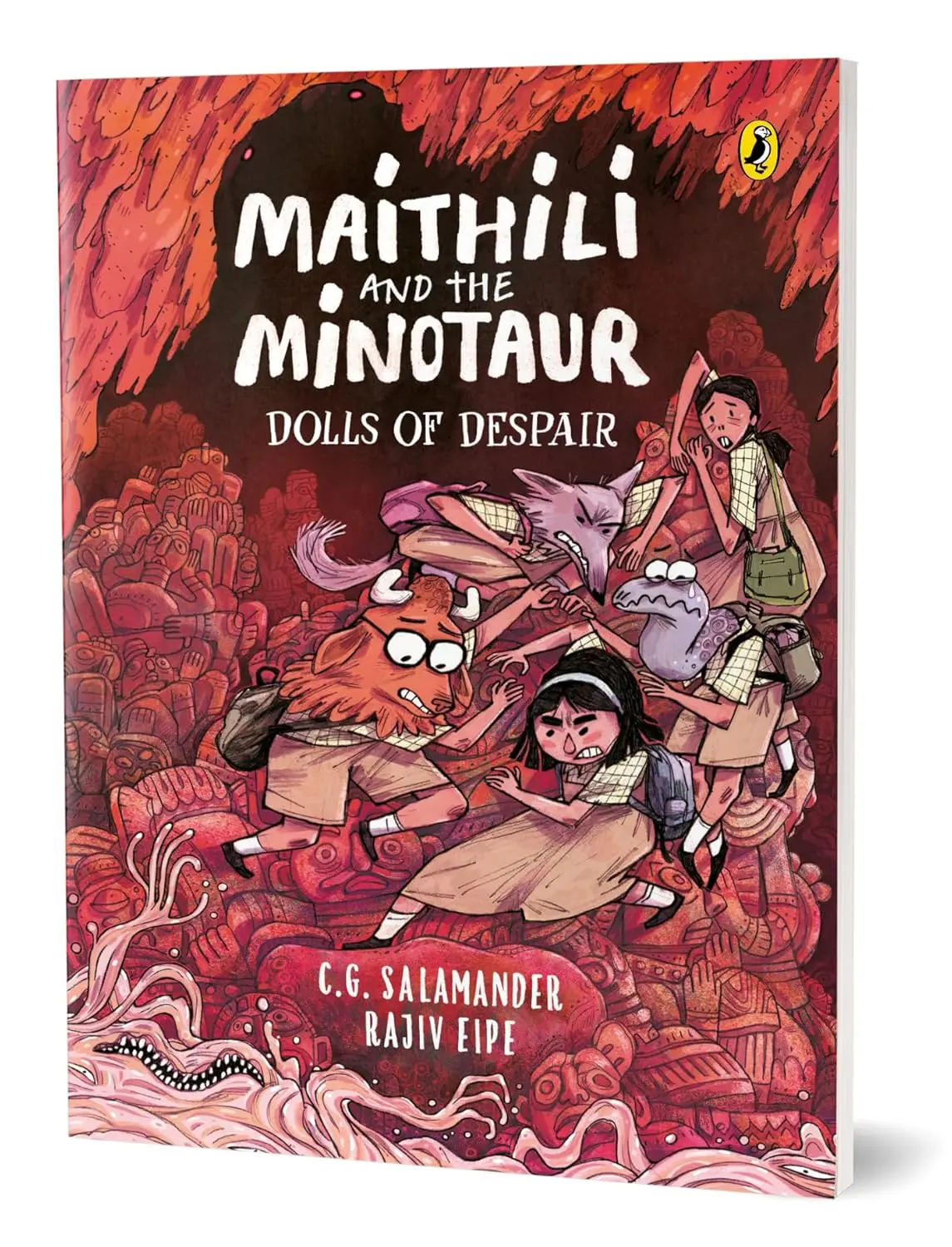 81J-Ucz7elL._SL1500_.jpg Outlandish Graphic Novel Series: Maithili And The Minotaur: Dolls Of Despair