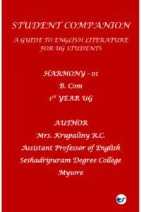 Students Companion- A Guide to English Literature for UG Students