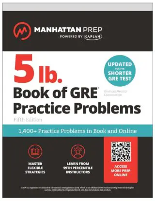 5 lb. Book of GRE Practice Problems