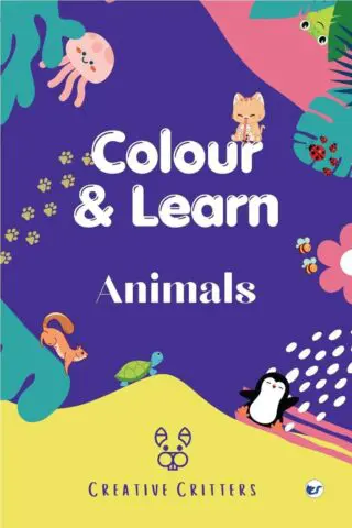 Colour & Learn - Animal Edition:Discover a fact about your favorite animal while coloring