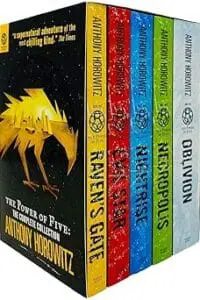 Power of Five Books Collection 5 Books Set by Anthony Horowitz (Raven's Gate, Evil Star, Night Rise, Necropolis & Oblivion)