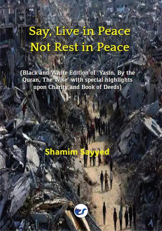 Say, Live in Peace Not Rest in Peace