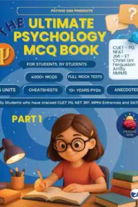 The Ultimate Psychology MCQ Book- Part 1: For Students by Students