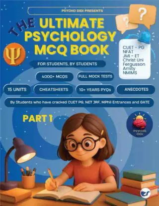 The Ultimate Psychology MCQ Book- Part 1: For Students by Students