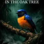 niltava in the oak tree