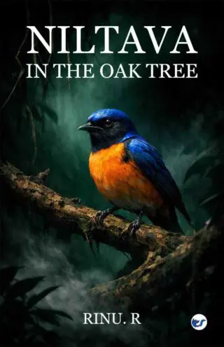 niltava in the oak tree