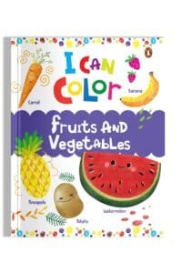 I Can Color: Fruits and Vegetables